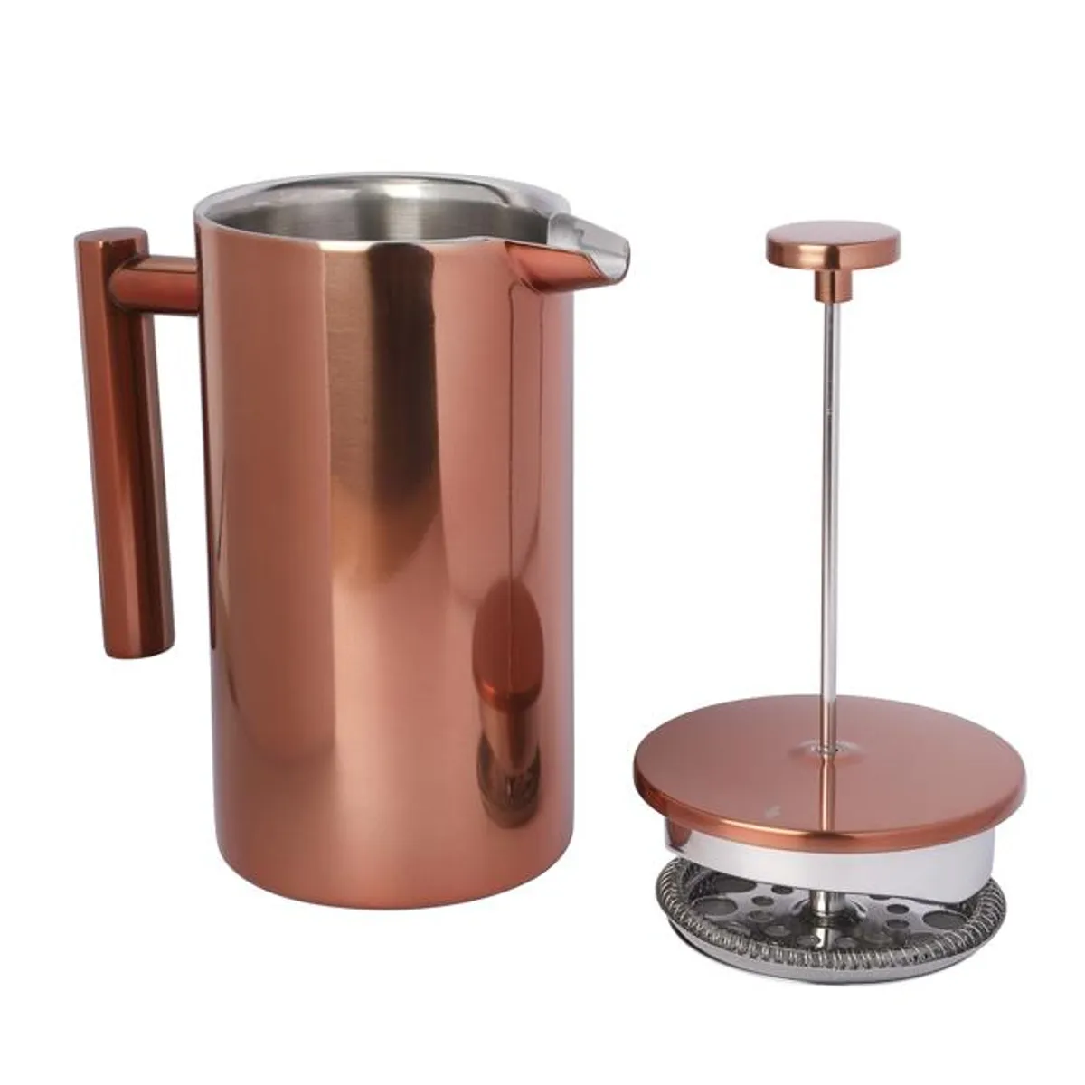 SIMPLE COOK - Cafetera Prensa Francesa Simple Cook Bolonia cobre