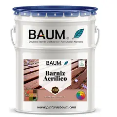 BAUM - BARNIZ ACRÍLICO HIDROREPELENTE ALERCE Colorbrizz