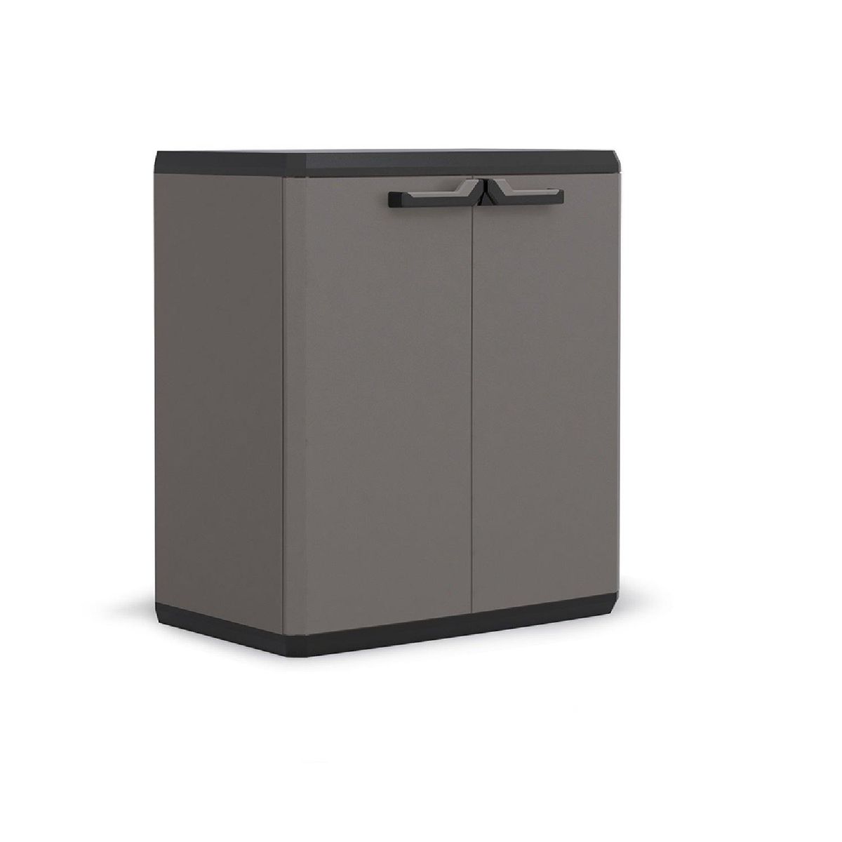 KETER - Gabinete Bajo Mueble de Cocina Lavadero Piu - Gris oscuro