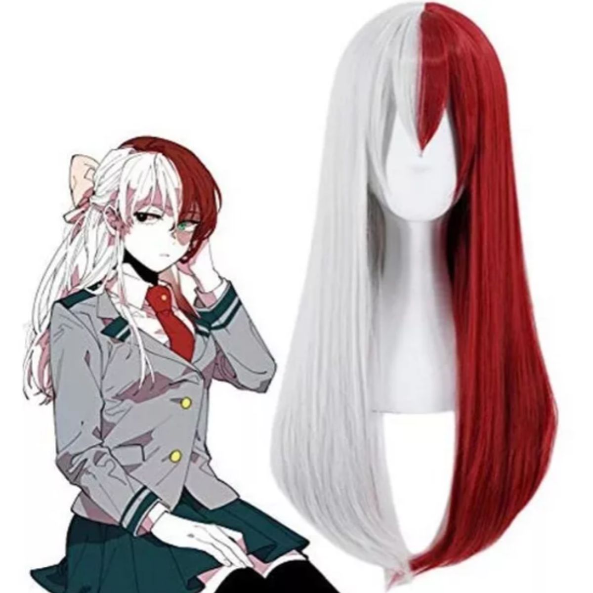 GENERICO - Peluca  De Anime..My Hero Academia Boku