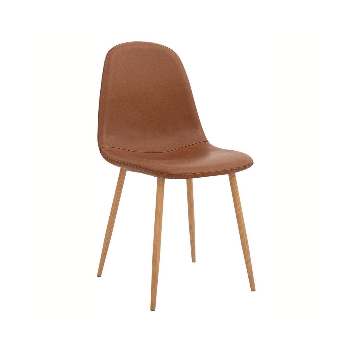 KLIK - Silla Spoon Ecocuero Vintage - Café