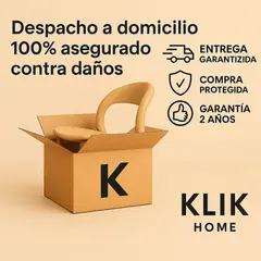 KLIK - Silla Crossback Danubio de Terraza Exterior o Comedor - Gris