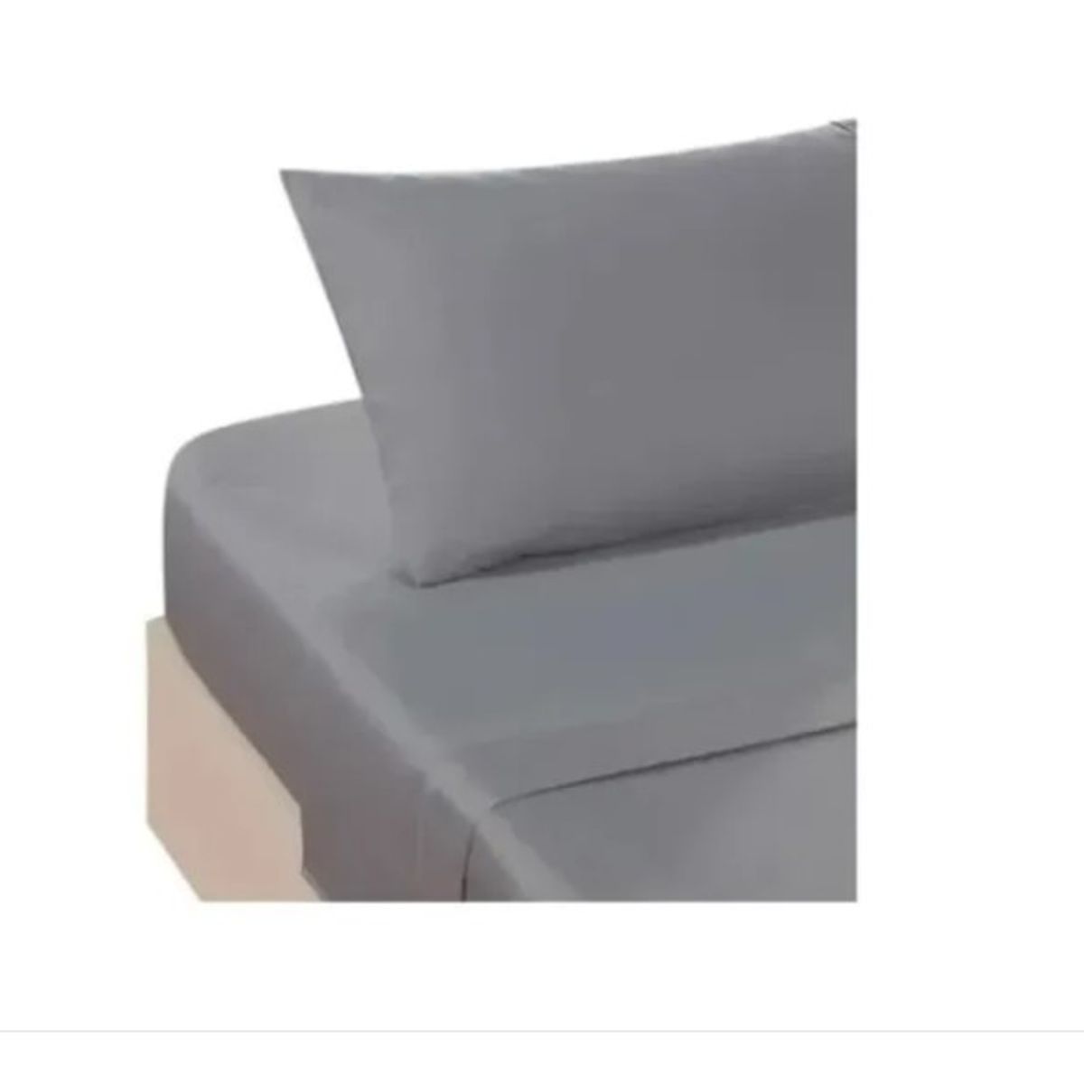 GENERICO - Sabanas De Polar 2 Plazas Gris…