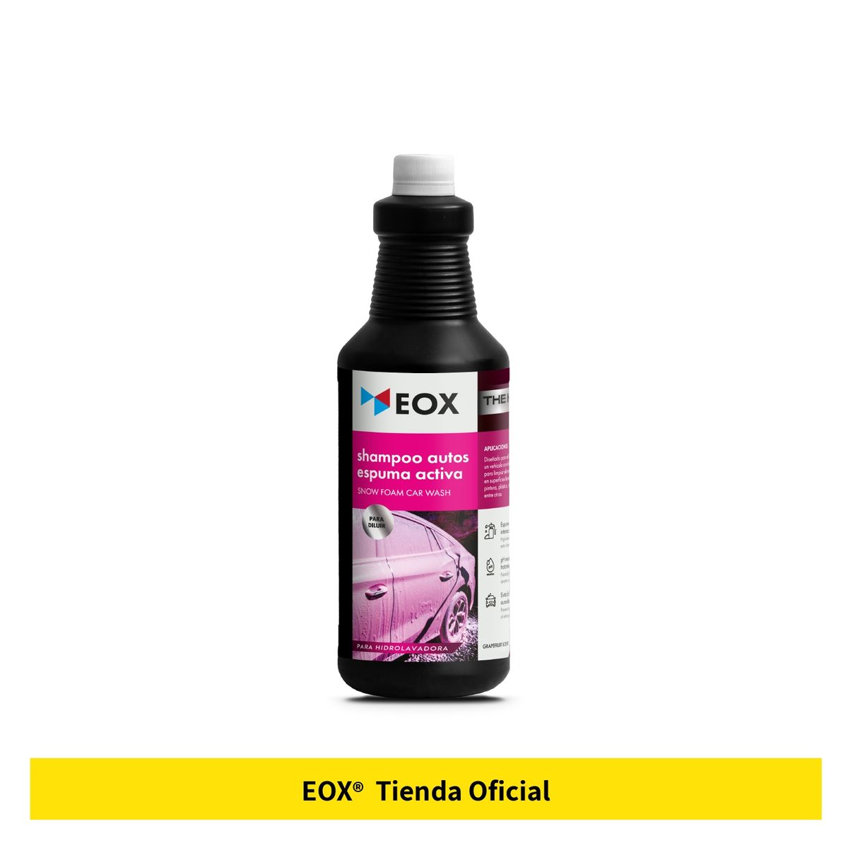 GENERICO - Shampoo Automotrizs Espuma Activa Snow Foam Pink Eox 950 Ml
