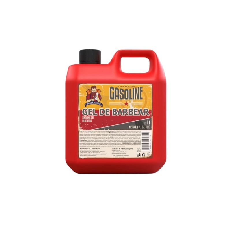 BARBA FORTE - Gel de Afeitar Gasoline Barba Forte 1 Lt.