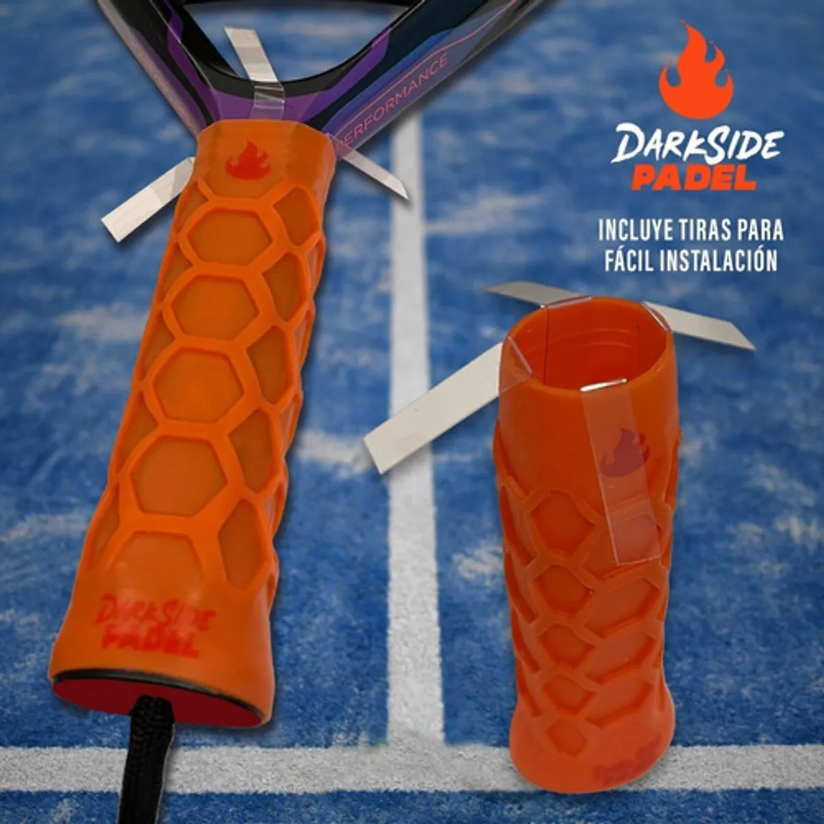 GENERICO - Grip Pala Padel  Overgrip  Tiras Instalación Set Accesorio