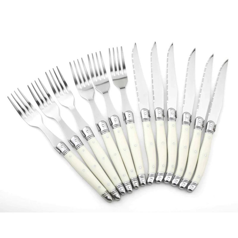 SIMPLE COOK - Set de cubiertos Simple Cook Bone 12 pzs