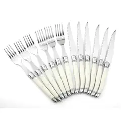 SIMPLE COOK - Set de cubiertos Bone 12 pzs