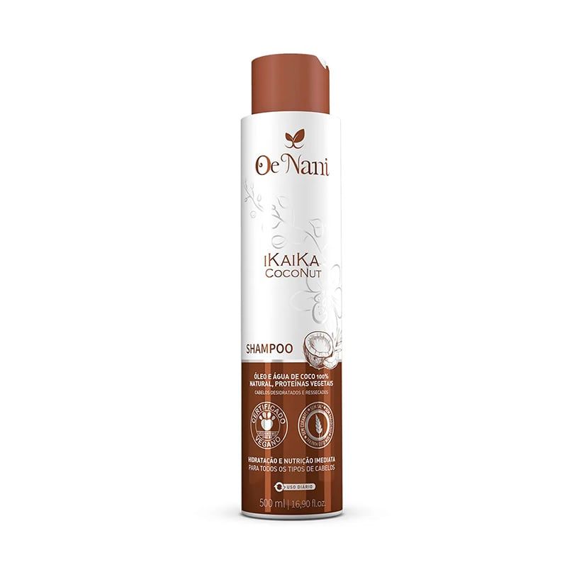GENERICO - Shampoo De Coco Para Cabellos Deshidratados Ikaika Oe Nani 500 Ml