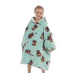 EVERSO - Polerones Felpa Con Capucha Manta Polar Niños