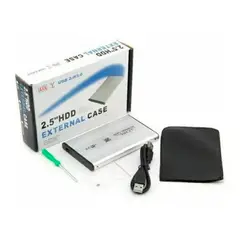 MALIK - Cofre Case Para Disco Duro Sata 2.5 Usb Notebook