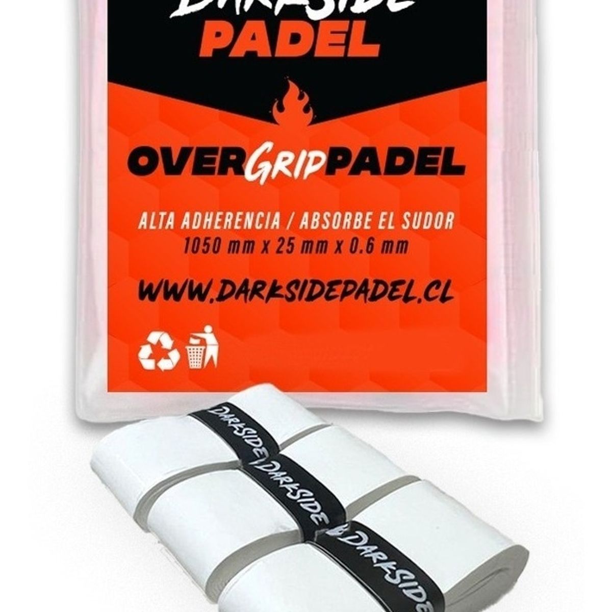 GENERICO - Pack 3 Overgrip Pala Padel Tenis Set Agarre Absorción