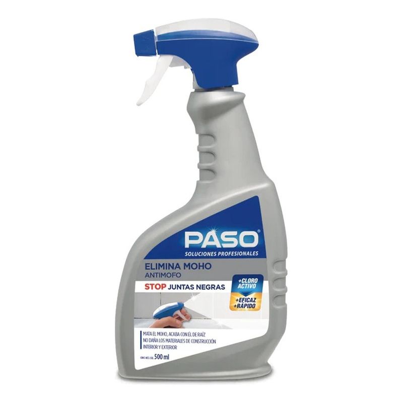 PASO - Limpiador Elimina Moho Interior Y Exterior 500ml