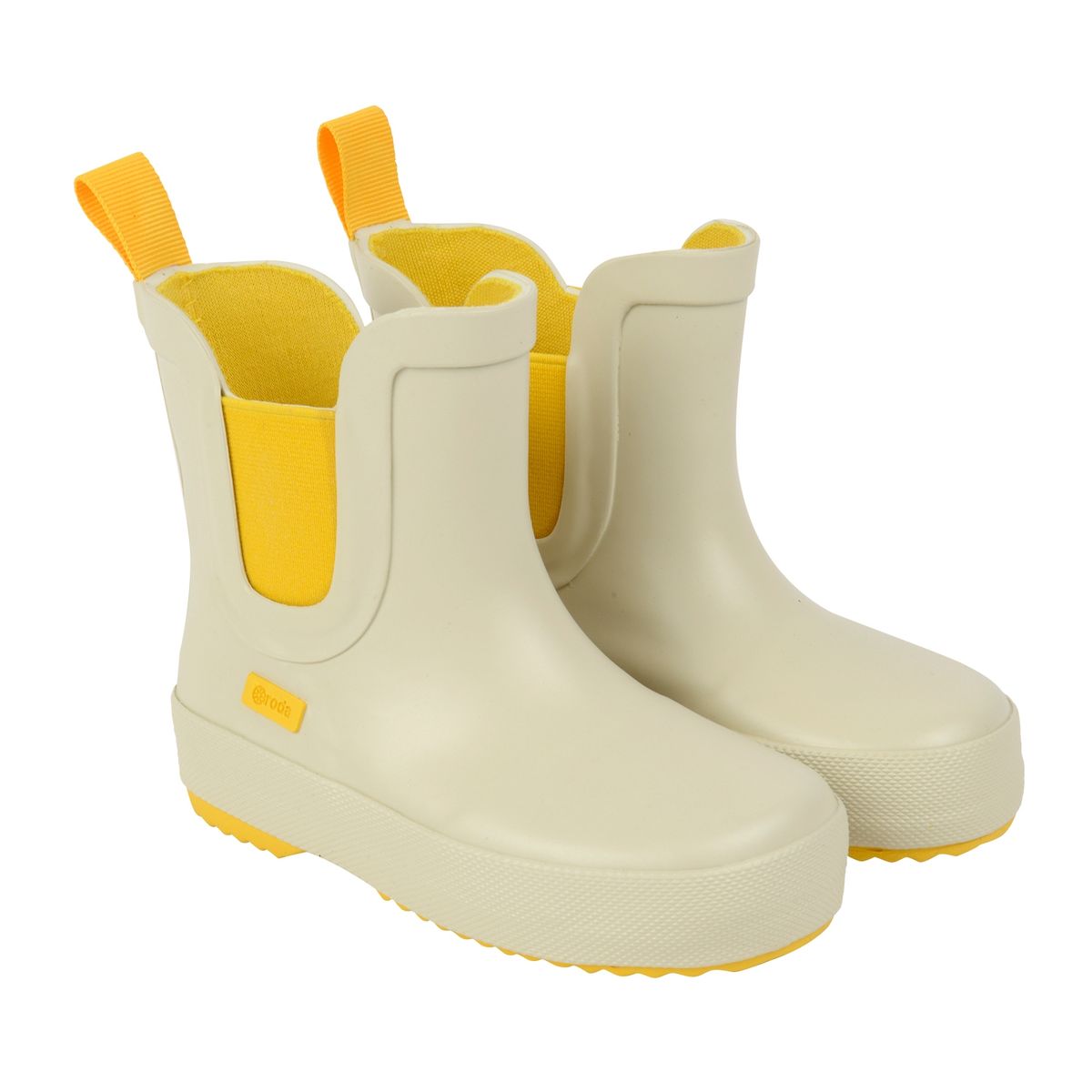 RODA - Botas de Agua Cortas Niños - Niñas Roda Crema