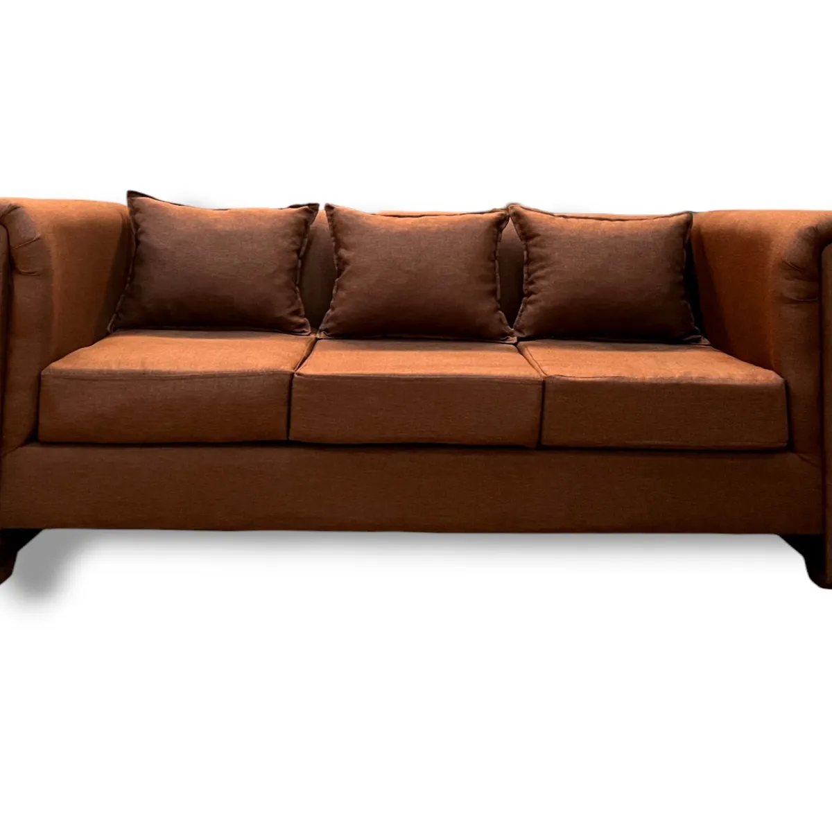 DUNA - Juego de living 3-1-1 Estocolmo lino café