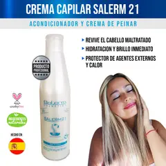 SALERM - Acondicionador 21 Proteína De Seda Hidratante 250ml…