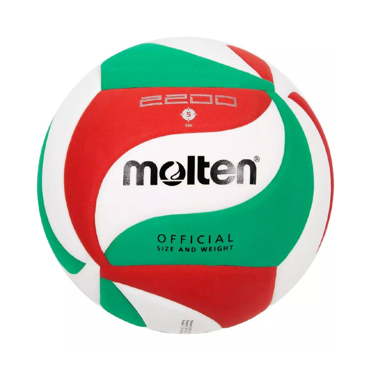 MOLTEN - Balón vóleibol molten V5M 2200 - N°5