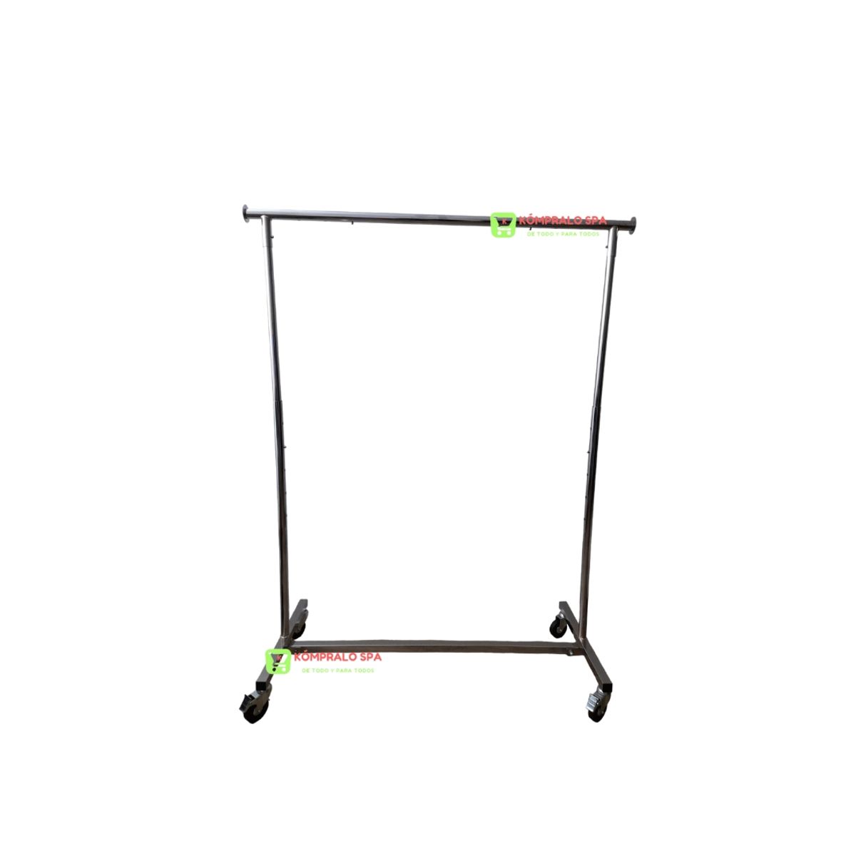 GENERICO - Perchero De Metal Extendible Plegable Con Ruedas