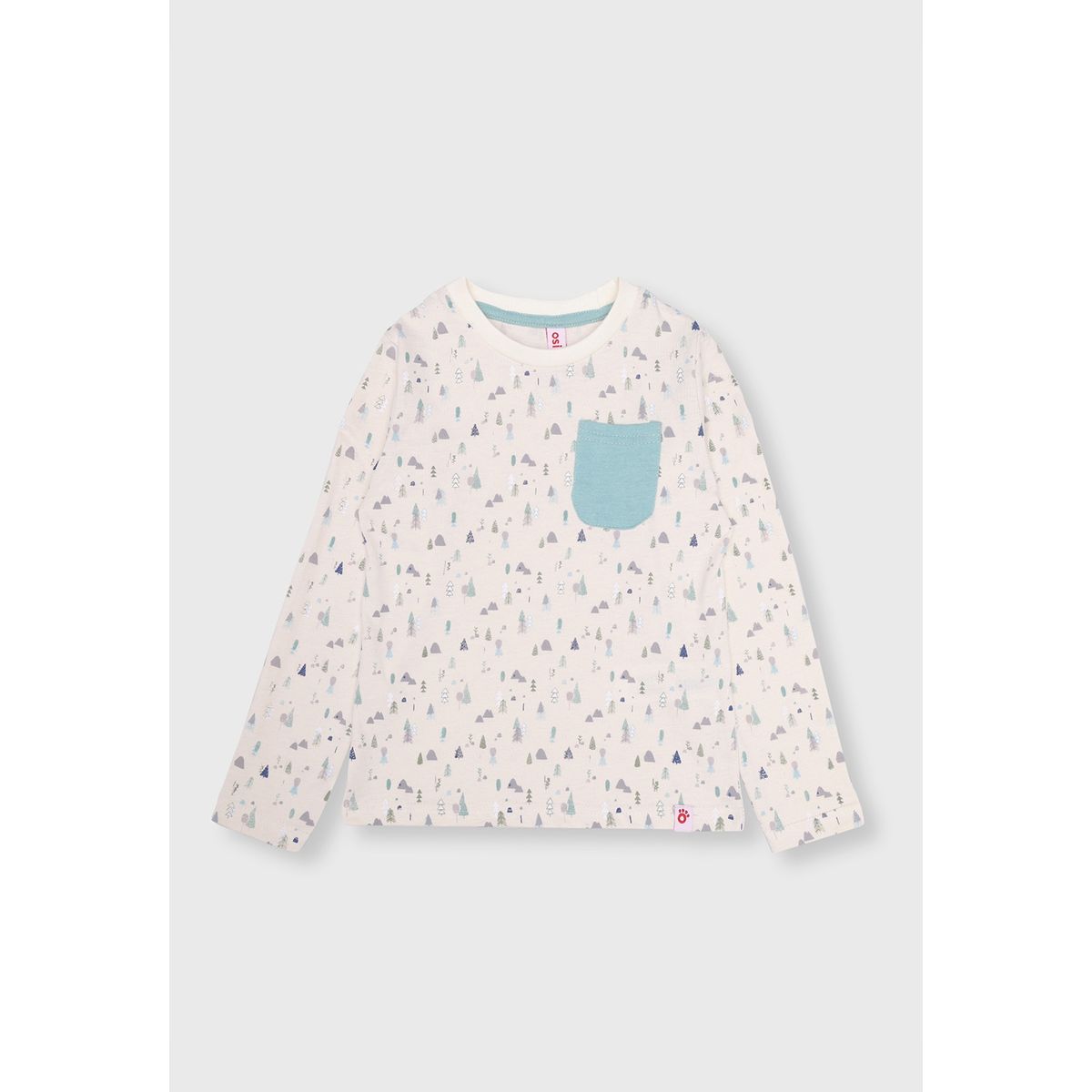 OSITO - Polera Estampada Con Bolsillo Niño Osito OSITO