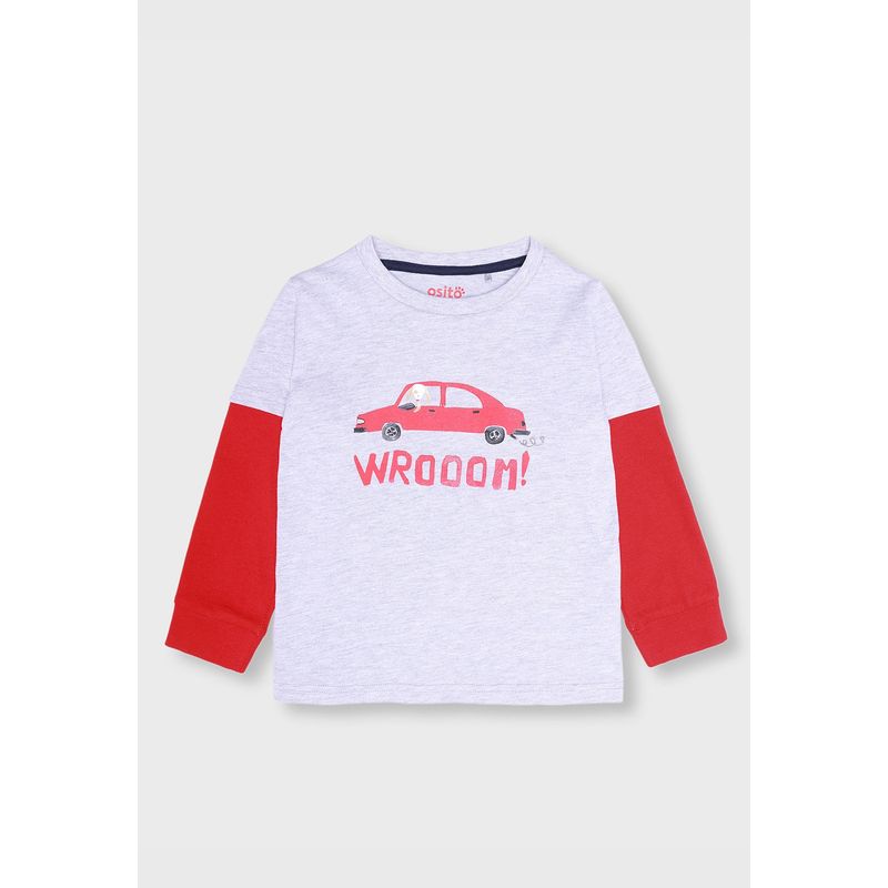 OSITO - Polera Estampada Niño Osito OSITO
