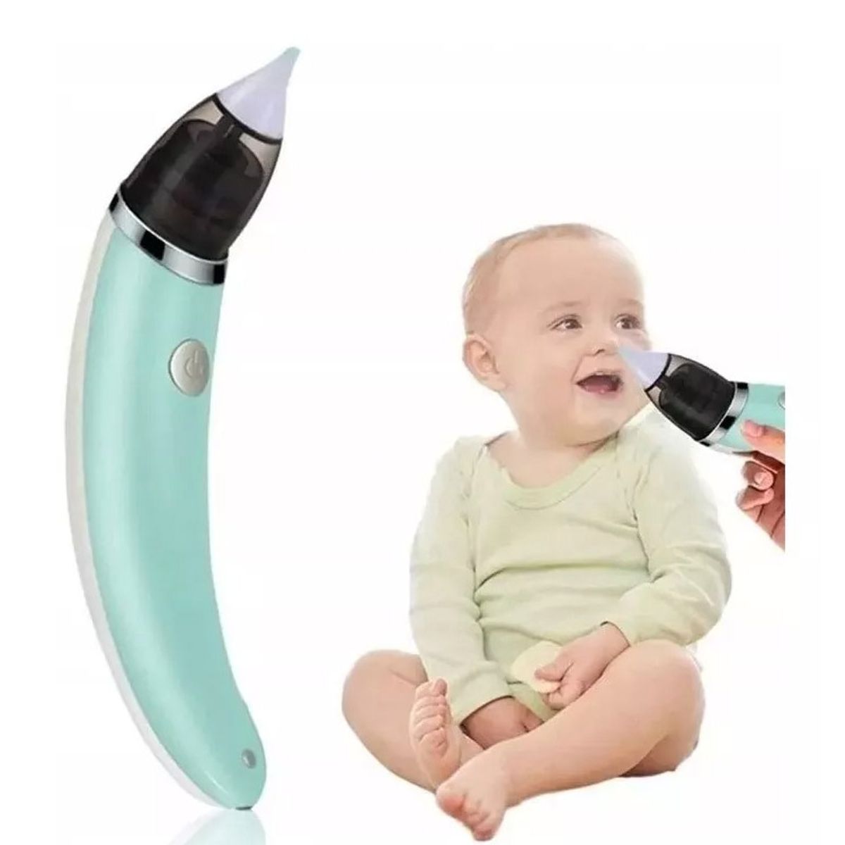 GENERICO - Aspirador Nasal Para Bebé Eléctrico Saca Moco Portatil