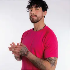 TJ TAJE - POLERA DEPORTIVA MANGA CORTA HOMBRE