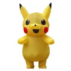 PUREPOWER - Pikachu divertido disfraz inflable fiesta Cosplay disfraces