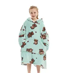 EVERSO - Polerones Felpa Con Capucha Manta Polar Niños
