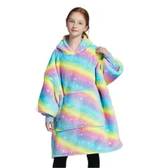 EVERSO - Polerones Felpa Con Capucha Manta Polar Niños.