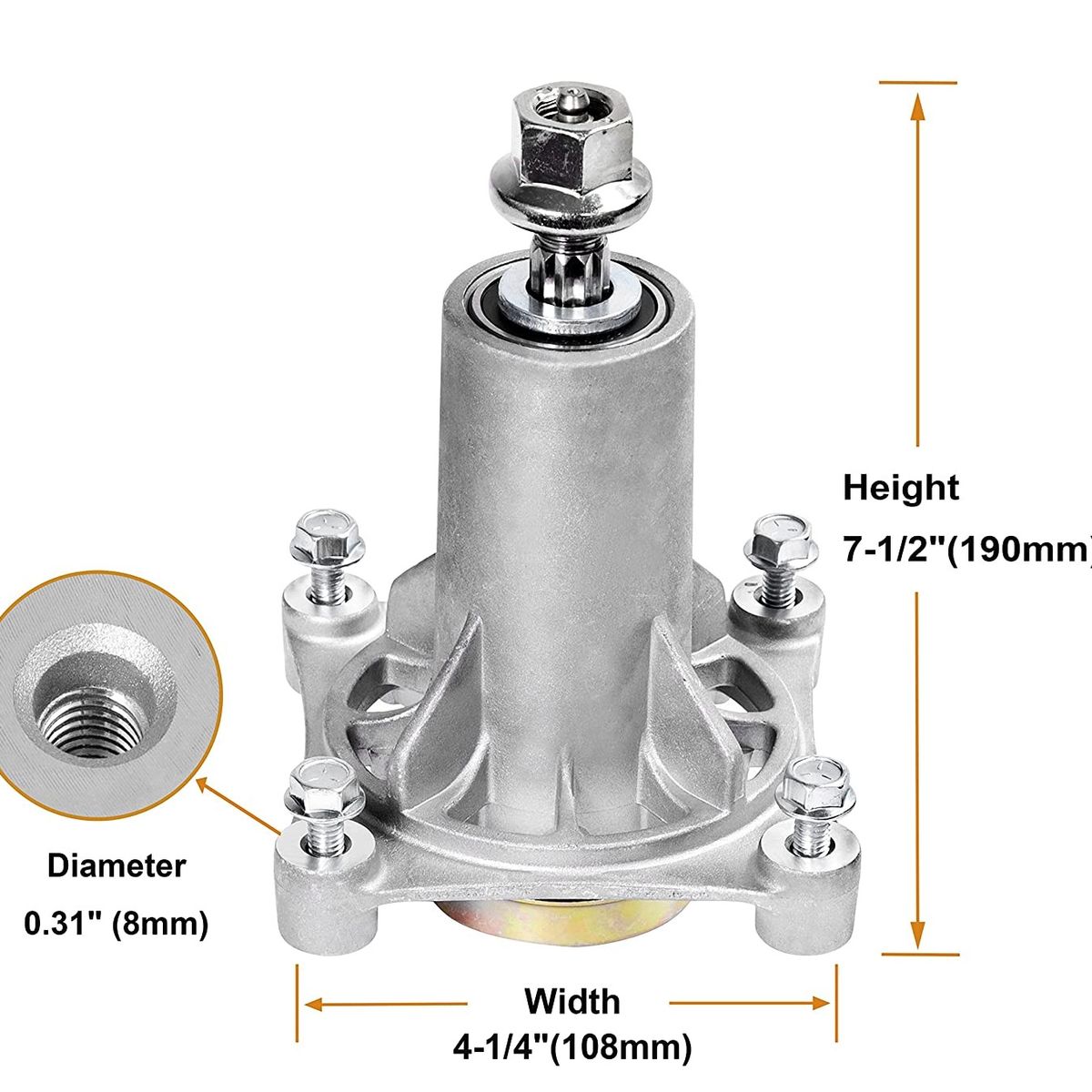 KUANGYE - 187292 - Masa Completa Tractor/cortacesped