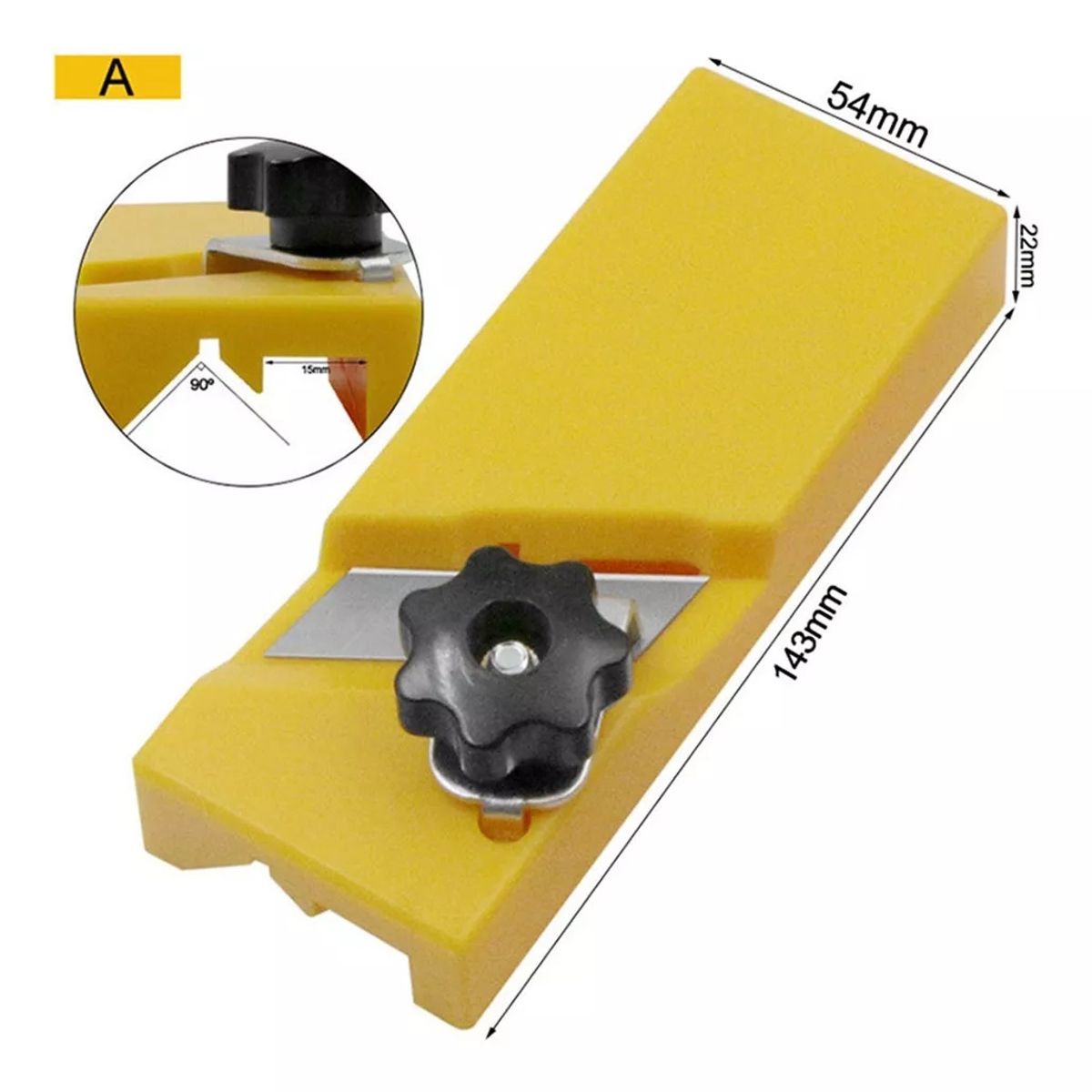 GENERICO - Perfilador De Cantos Madera Terciado Mdf Foam Remate Rapido