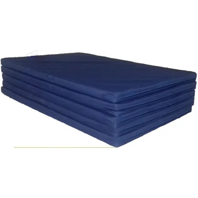 REHUCE - Colchoneta deportiva individual 100x50x4 cm- Azulino