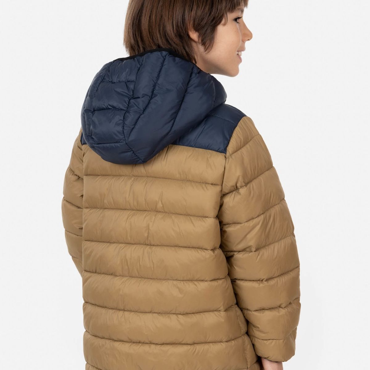 MAUI AND SONS - Parka Quilted Niño Café Maui and Sons
