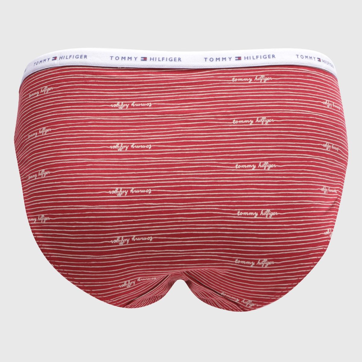 TOMMY HILFIGER - Bikini Essential Con Logo Rojo Tommy Hilfiger