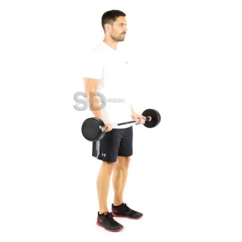 SDFIT - Barra Fija Engomada Recta 10 kg…