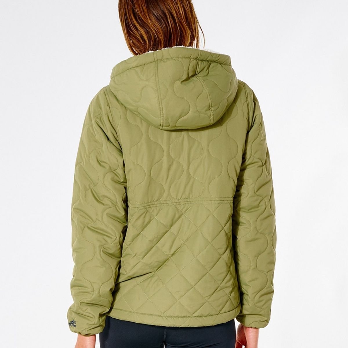 RIP CURL - Jacket ANTI-SERIES ANOETA QUILTED Mujer Verde Rip Curl RIP CURL