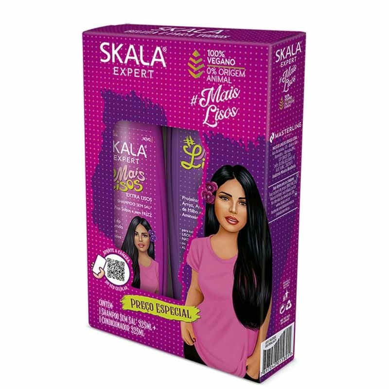 SKALA - Skala Kit De Shampoo Mas Acondicionaor Mais Liso Anti Frizz SKALA