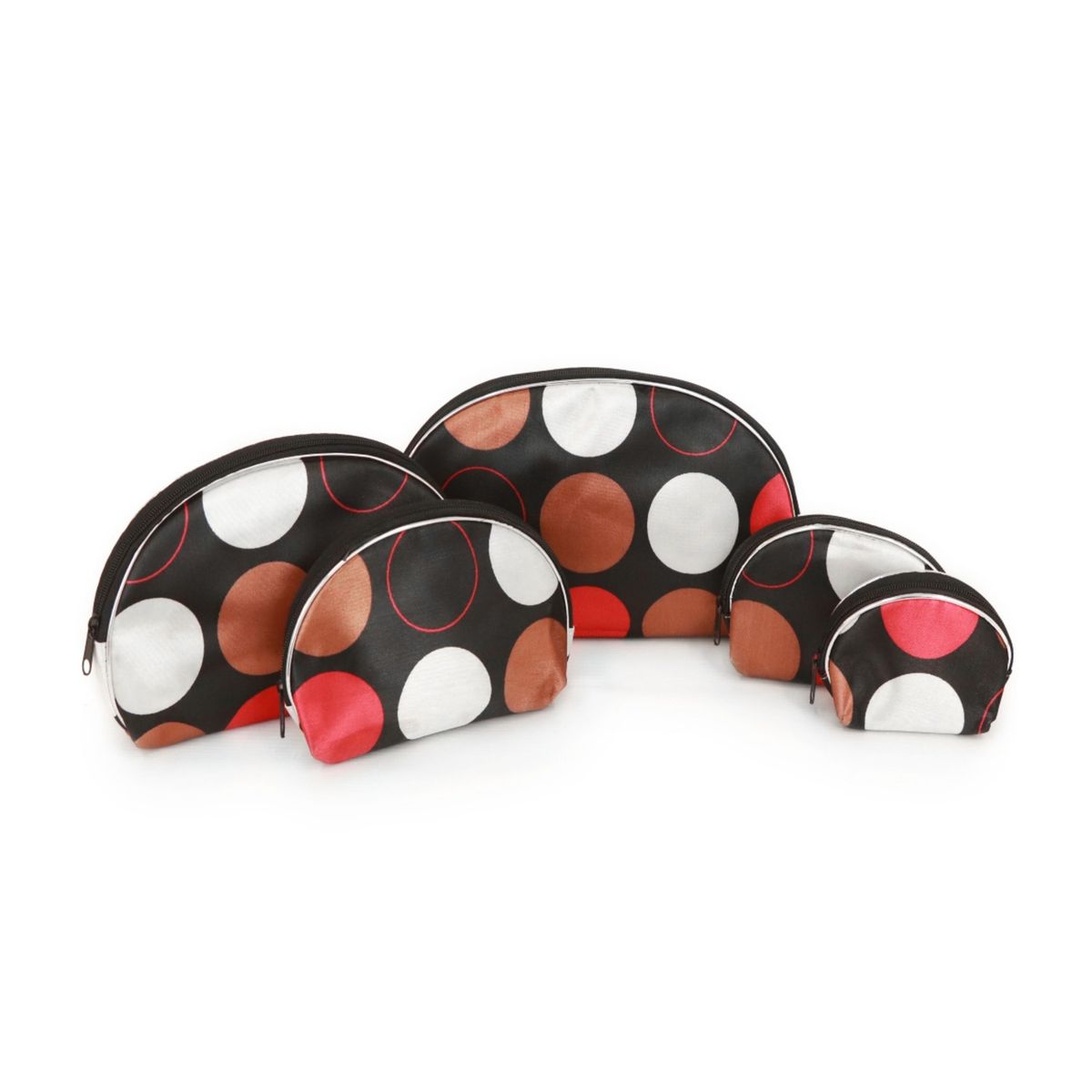 KUBAYOFF - Cosmetiquero Mila 5 En 1 negro KUBAYOFF