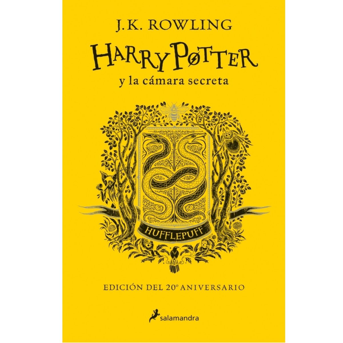 PENGUIN RANDOM HOUSE - LIBRO HARRY POTTER Y LA CAMARA SECRETA (20ANIV.HUF)