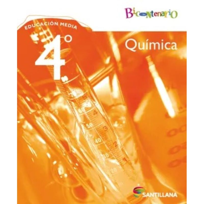 TOP10BOOKS - TEXTO QUIMICA 4º MEDIO / SANTILLANA / SANTILLANA