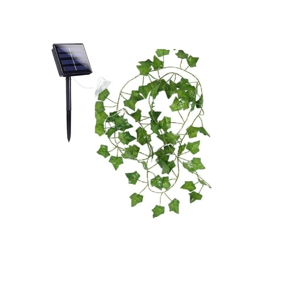 GENERICO - Cortina Hoja Solar Con Luces Led Guirnalda Navidad Boda 4mtr