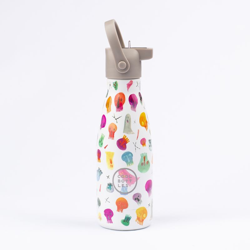 GENERICO - Botella térmica para niños COOL BOTTLES- Crazy Skulls…