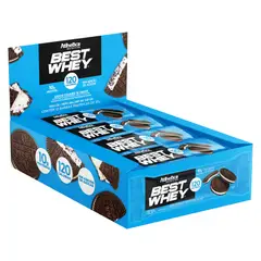 ATLHETICA NUTRITION - Box 12 Barras Best Whey 10gr - Atlhetica - Sabor Cookies & cream