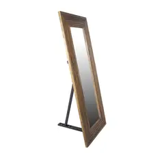MEYA MUEBLES - Espejo Wudex de pie de madera de olmo 185x80x30