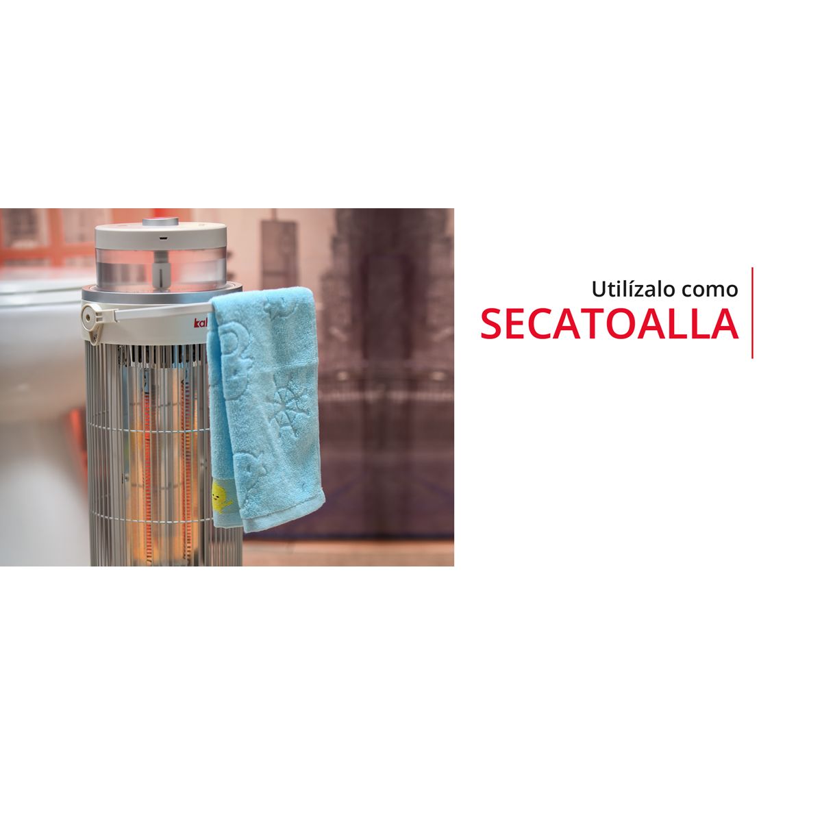 KALTEMP - Estufa Eléctrica Infrarroja Kaltemp IR STONE AZUL…