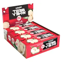 ATLHETICA NUTRITION - Box 12 Barras Best Whey 10gr - Atlhetica - Sabor Coco