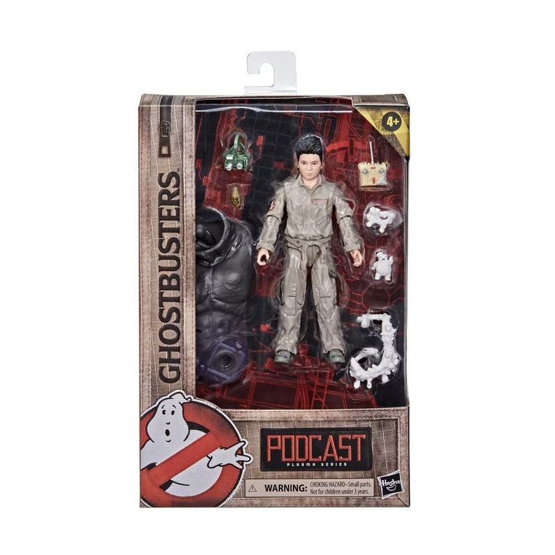 HASBRO - Figura Cazafantasmas Ghostbusters - Podcast - Plasma Series