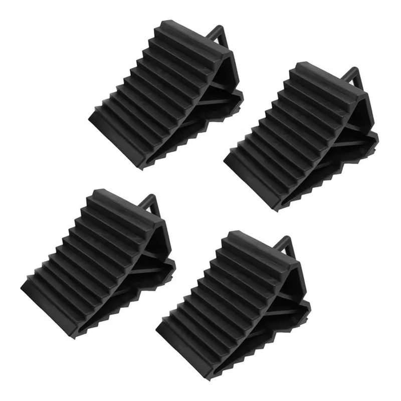 GENERICO - Pack 4 Cuña Para Auto Camionetas Antideslizamiento Abs