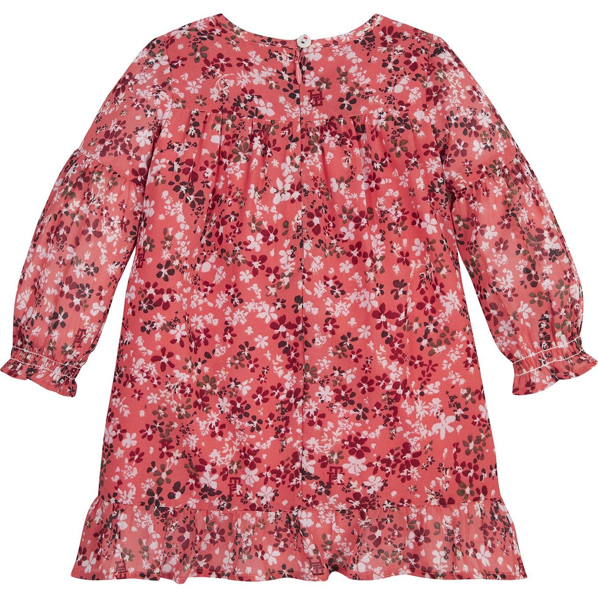 TOMMY HILFIGER - Vestido Flower Print Con Logo Multicolor Tommy Hilfiger