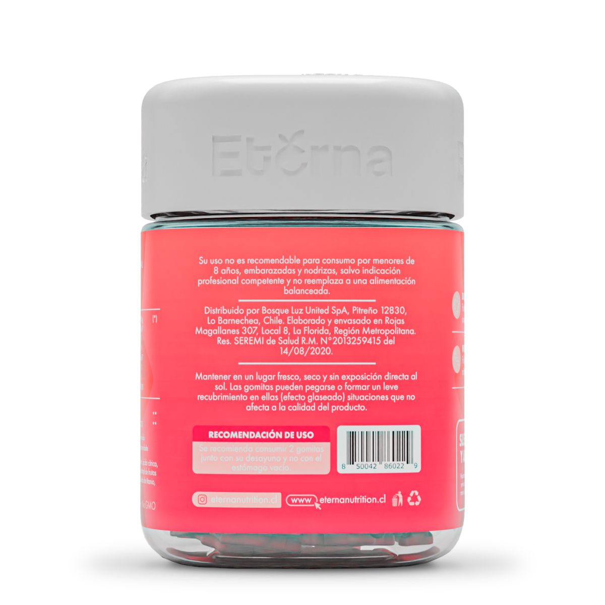 ETERNA NUTRITION - Gomitas Eterna de Probiótico y Prebiótico